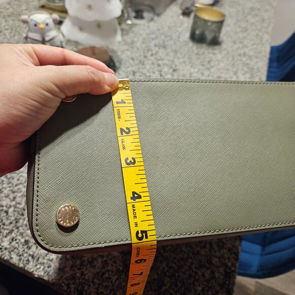 Michael Kors Army Green Top Handle Bag - Picture 13 of 14